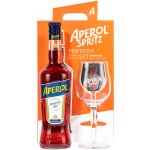 Aperol 11,0% 0,7 l (dárkové balení 1 sklenice) – Sleviste.cz