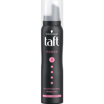 Taft pěnové tužidlo Power kašmír 5 150 ml – Zbozi.Blesk.cz