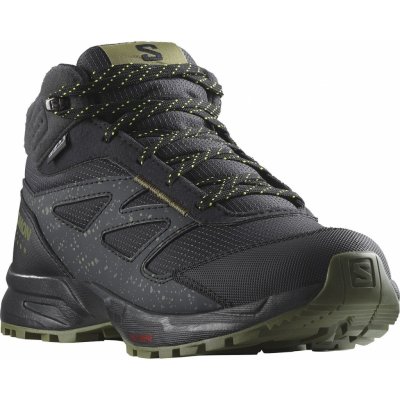 Salomon dětské vysoké boty Outway Mid Cswp J L47283500 černá – Hledejceny.cz