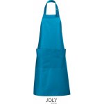 SOL's Collection Zástěra Gala s laclem COT25801002299-aqua Aqua – Hledejceny.cz