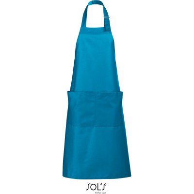SOL's Collection Zástěra Gala s laclem COT25801002299-aqua Aqua – Hledejceny.cz