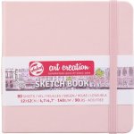 Talens Art Creation Sketchbook Pastel Pink 12 x 12 cm 140 g – Zboží Dáma