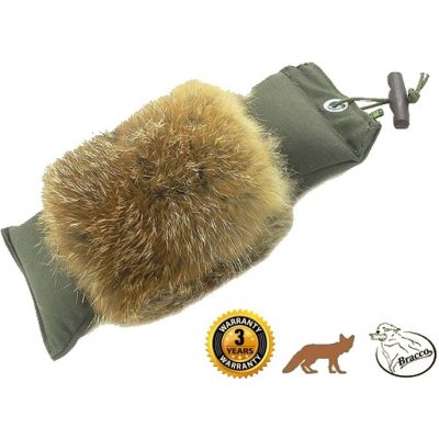 Bracco Dummy khaki s liščím kožichem 2000 g – Hledejceny.cz