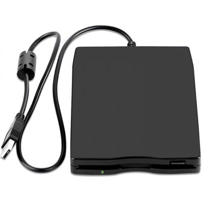 AppleMix Externí disketová 3,5" mechanika - USB-A - černá – Zboží Živě