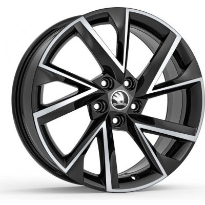 Škoda Vega 7,5x18 5x112 ET51 gloss black – Zbozi.Blesk.cz