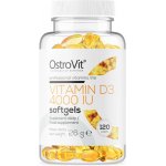 OstroVit Vitamin D3 4000 IU 120 kapslí – Hledejceny.cz