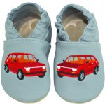baBice kožené capáčky EM-037 barefoot – Sleviste.cz