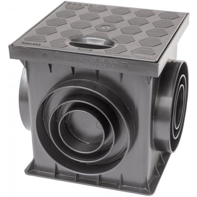 Bielet 250 x 250 mm šedá – Zboží Dáma