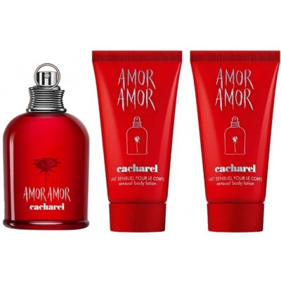 Cacharel Amor dámská EDT 50 ml + tělové mléko 2 x 50 ml dárková sada