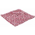 hedvábný šátek s potiskem růžovo-smetanový – Zboží Mobilmania