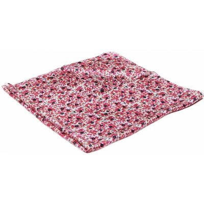 hedvábný šátek s potiskem růžovo-smetanový – Zboží Mobilmania