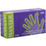 MAXTER GLOVE MANUFACTURING latexové U-R pudr. 100ks – Zboží Dáma