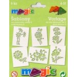 Papírové šablony sada S Květiny II. – Sleviste.cz