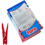 TORO Plastové kolíčky na prádlo 20ks – Zboží Dáma