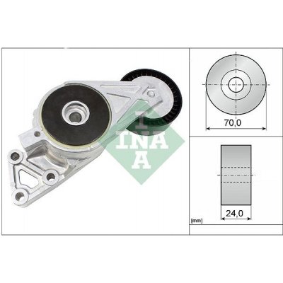 Tlumič vibrací (napínák) INA (IN 533007630) - SEAT ALHAMBRA – Zbozi.Blesk.cz