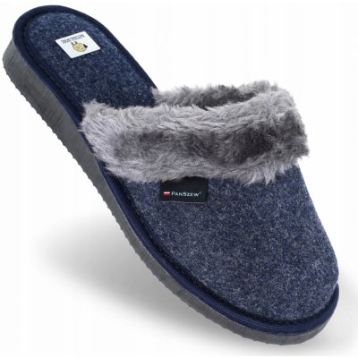 PanSzew teplé pantofle dámské filcové bačkory domácí vlněné – Zboží Dáma
