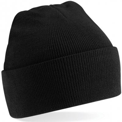 Beechfield čepice original Cuffed beanie černá – Zboží Dáma