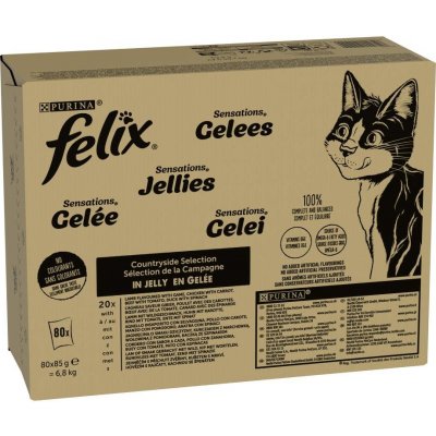 Felix So gut... Sensations Countryside 4 druhy 80 x 85 g – Zboží Mobilmania