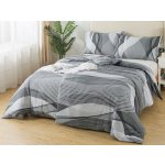 Xpose bavlna povlečení AGNES šedé 140x220 70x90 – Sleviste.cz