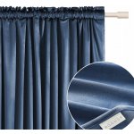 Hotový závěs Room99 sametový tmavě modrý 180x260 cm – Hledejceny.cz