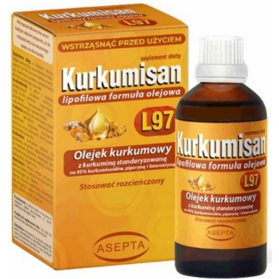 Asepta Kurkumisan Kurkumový olej 10 ml – Hledejceny.cz