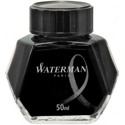 Waterman Lahvičkový inkoust černý 1507/7510610 50 ml