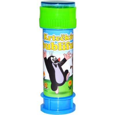 Wiky Bublifuk Krtek 50 ml Modrá – Zboží Mobilmania