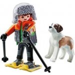 PLAYMOBIL 71741 Lyžař s bernardýnem – Zboží Živě