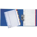 Rozlišovač kartonový Esselte Mylar A-Z barevný – Zboží Živě