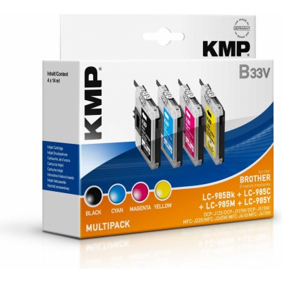 KMP Brother LC-985 multipack - kompatibilní – Zbozi.Blesk.cz