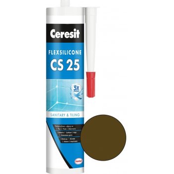 CERESIT CS 25 sanitární silikon balibrown 280 ml