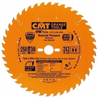 CMT Pilový kotouč na dřevo a laminát 216x30mm 64 zubů – Hledejceny.cz