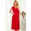 Dámské šaty Elegantní šaty Brenda s plisovanou sukní 315-3 červená