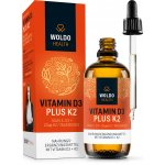 WoldoHealth Vitamin D3+K2 Kapky 1000 I.U. 50 ml – Zbozi.Blesk.cz