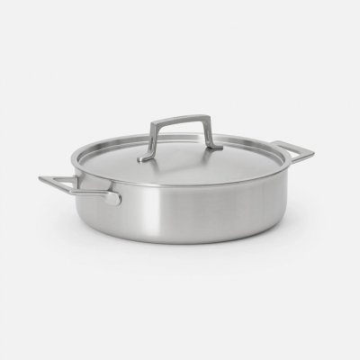 Fabini Nerezová beznýtová pánev TEGAME s poklicí Lucca 4.0 p. 28 cm 4 l – Hledejceny.cz