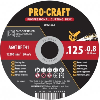 Procraft CD125x0.8 – Hledejceny.cz