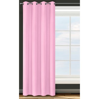 HOTOVÝ ZÁVĚS DESIGN91 ADORE 140X250 CM SVĚTLORŮŽOVÁ – Hledejceny.cz