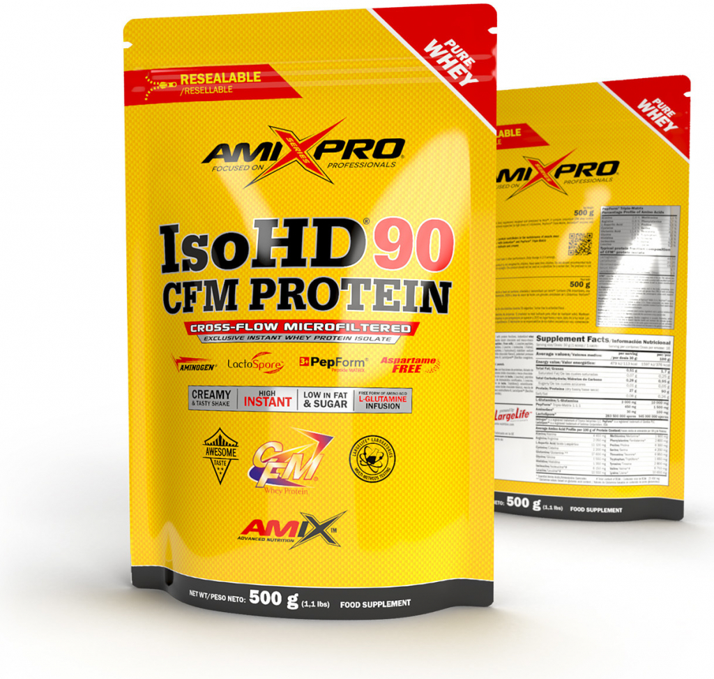 Amix Pro IsoHD 90 CFM protein 500 g