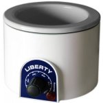 Biemme Ohřívač depilačních vosků LIBERTY s termostatem na 400 ml plechovky bílý + dárek