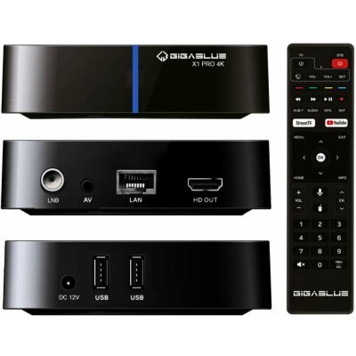 GigaBlue UHD X1 PRO 4K – Zboží Živě