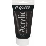 Kreul El Greco akrylová barva 150 ml černá – Hledejceny.cz
