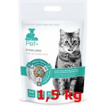 the Pet+ 3in1 cat STERILISED 1 kg – Zboží Mobilmania