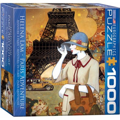 EuroGraphics Dobrodružství v Paříži 1000 dílků