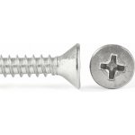Šroub do plechu nerez A2, zapuštěná hlava, DIN 7982 - 6.3x70 – Sleviste.cz