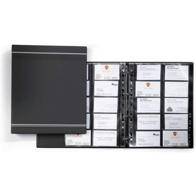 DURABLE Vizitkář "VISIFIX" antracitová 400 ks 238858 – Zboží Živě