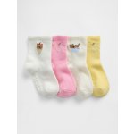 GAP Baby pobnožky 4 páry Vícebarevná – Zboží Dáma