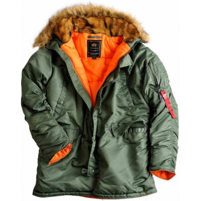 Alpha Industries N3B VF 59 sage green – Zboží Mobilmania