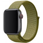 Eternico Airy pro Apple Watch 42mm / 44mm / 45mm Green Fig and Brown edge AET-AWAY-GrFiB-42 – Zboží Živě