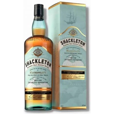 Mackinlays Shackleton Blended Malt 40% 1 l (holá láhev) – Sleviste.cz
