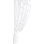 Bílá polyesterová záclona – 150 × 600 cm | Gastrokitchen% – Hledejceny.cz